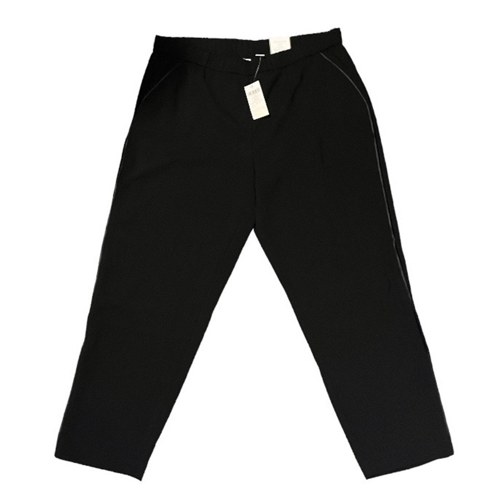 NWT Chicos Crepe Pull on Ankle Dress Pant Contemporary Professional Business